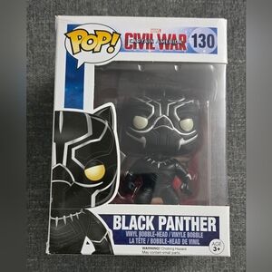 Black Panther Vinyl Funko Pop #130